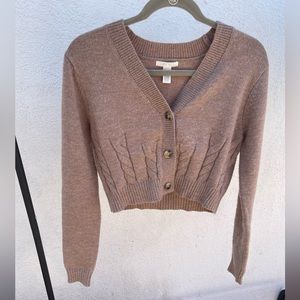 Full Tilt Cropped Cardigan, size M